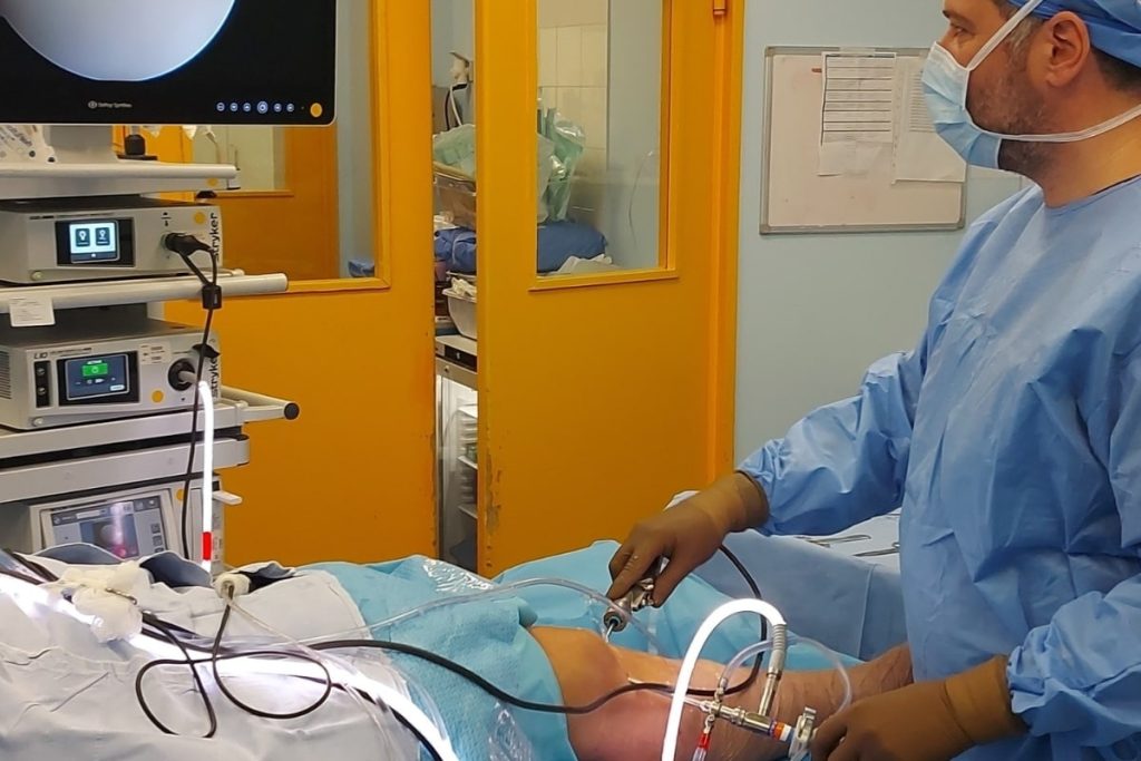 αρθροσκόπηση γόνατος για ρήξη χιαστού