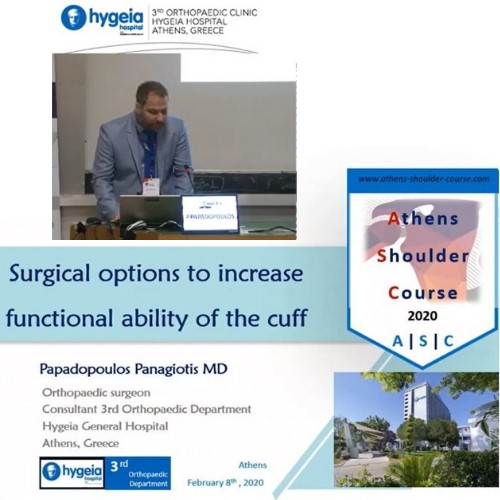 4th Athens Shoulder Course